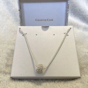 Charter club bead necklace